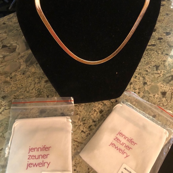 JZ Herringbone Hamilton Necklace - Picture 12 of 13